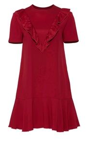 Valentino Red ruffle dress 😍